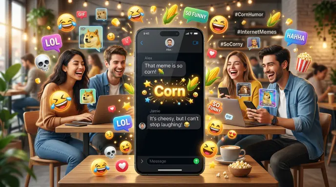 Corn as Internet Humor