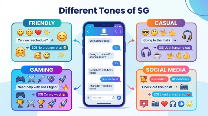 Different Tones of SG