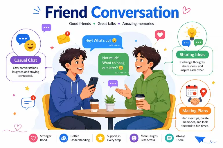Friend Conversation
