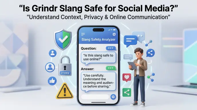 Is Grindr Slang Safe for Social Media?