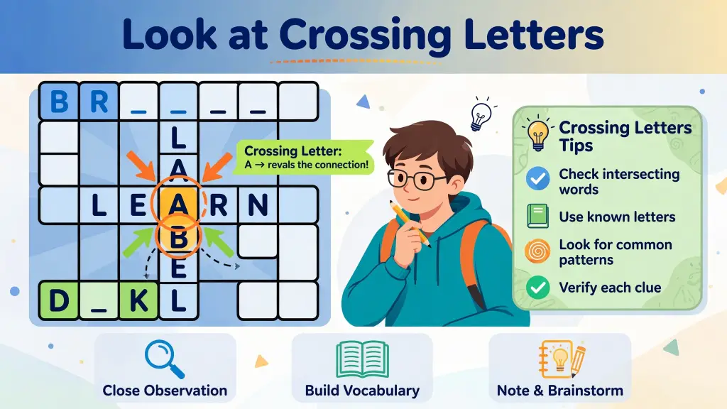 Look at Crossing Letters