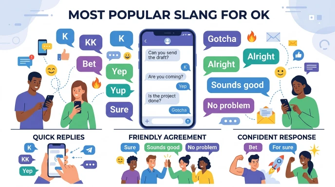 Most Popular Slang for OK