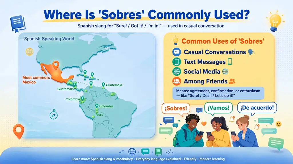 Where Is Sobres Commonly Used?