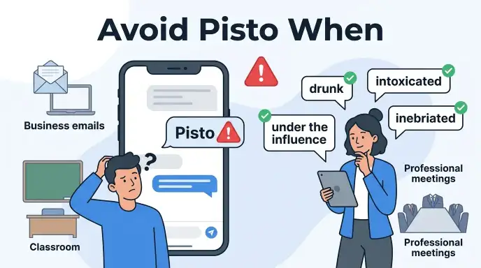 Avoid Pisto when