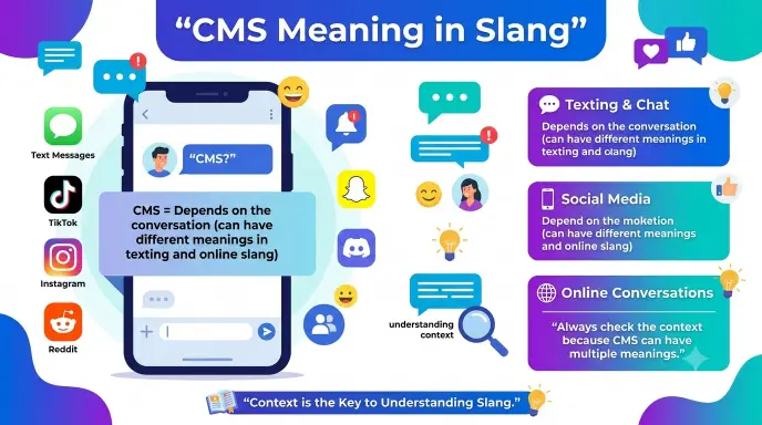 Cms meaning slang