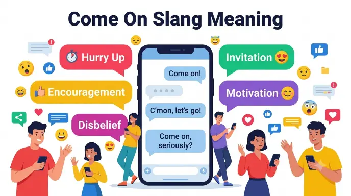 Comeon slang