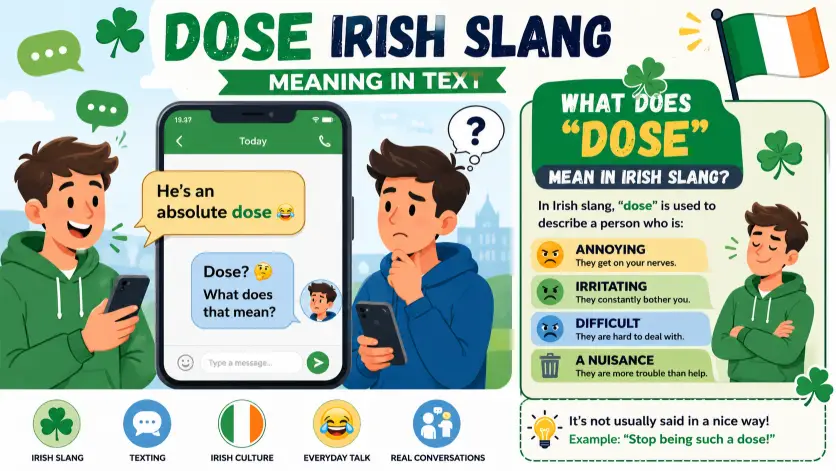 Dose Irish Slang Meaning in Text