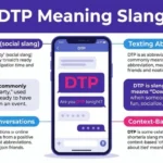 DTP Meaning Slang