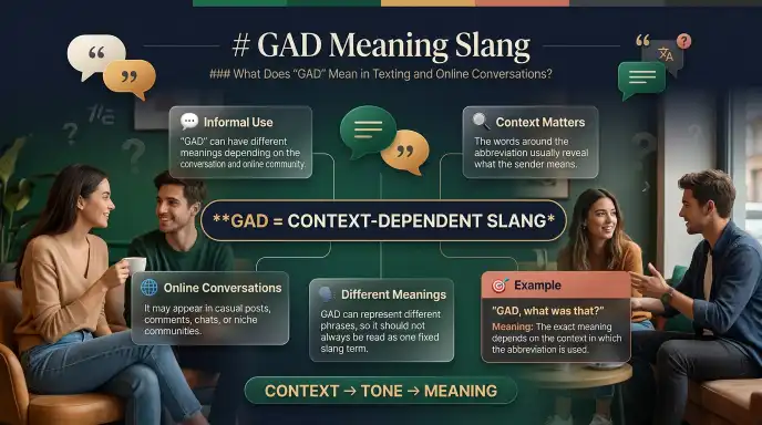 GAD Meaning Slang
