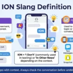 ION Slang Definition