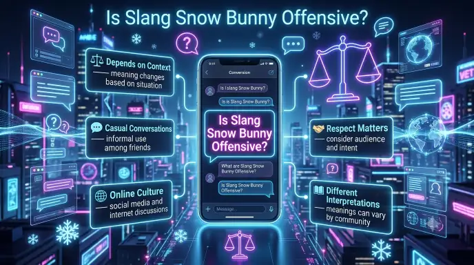 Is Slang Snow Bunny Offensive?
