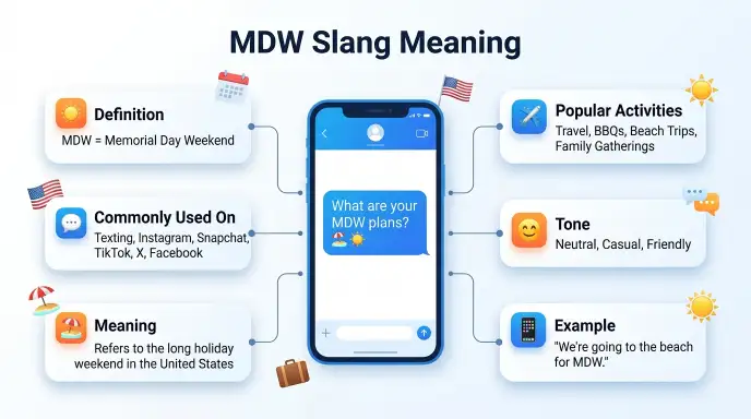 MDW slang Meaning