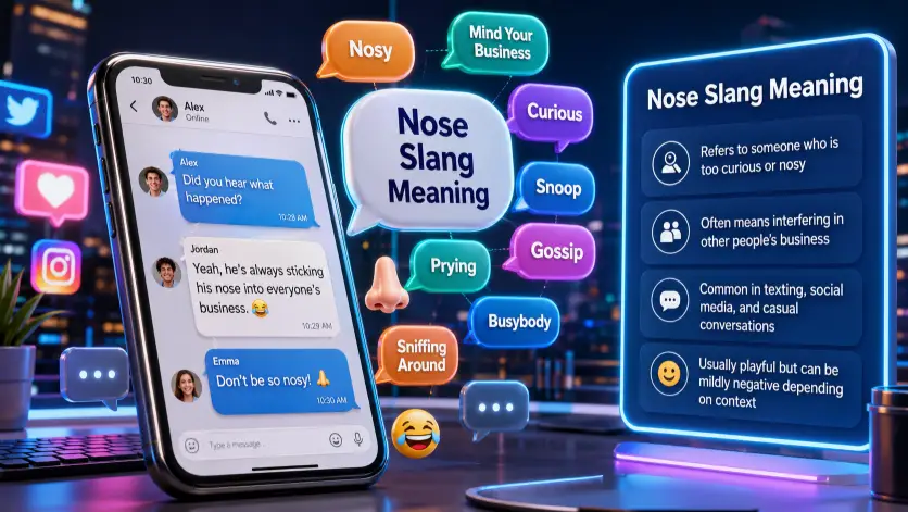 Nose Slang Meaning