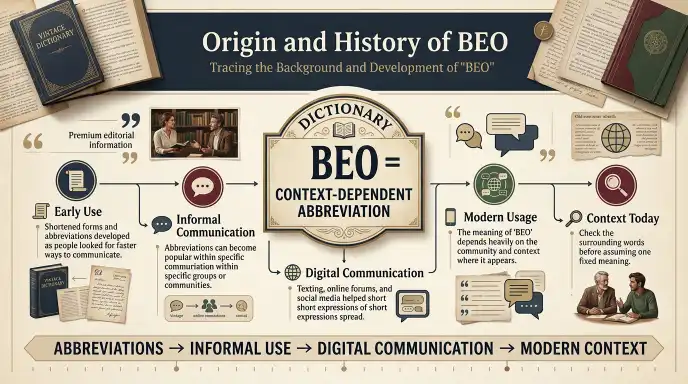 Origin and History of BEO