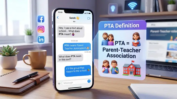 PTA Meaning in Text