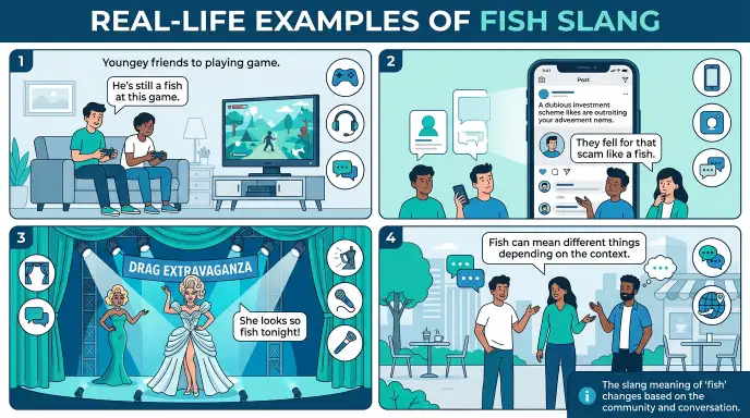 Real Life Examples of Fish Slang