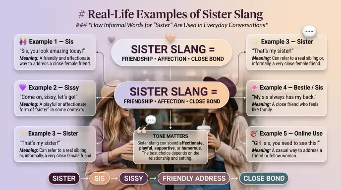 Real Life Examples of Sister Slang