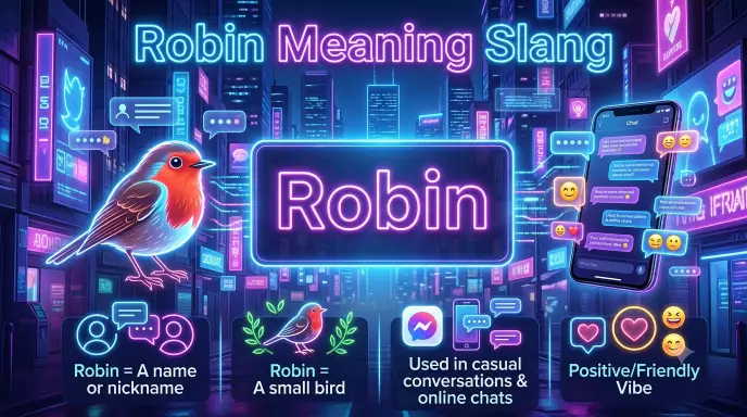 Robin meaning slang