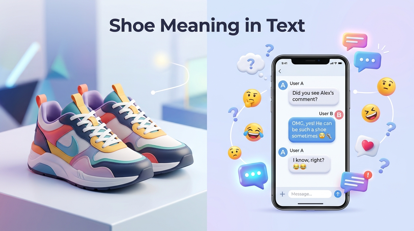 Shoe Meaning in Text