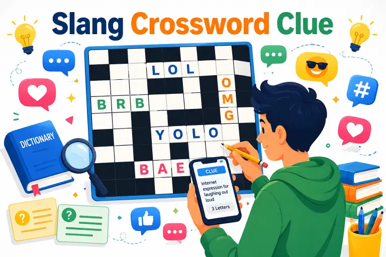 Slang crossword clue