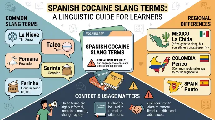 Slang for cocaine in spanish
