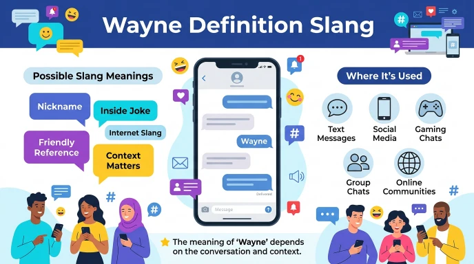 wayne definition slang