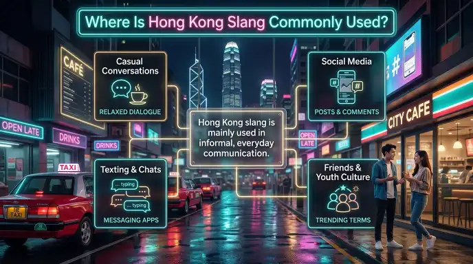 Where Is Hong Kong Slang Commonly Used?