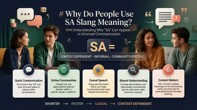 Why Do People Use SA Slang Meaning?