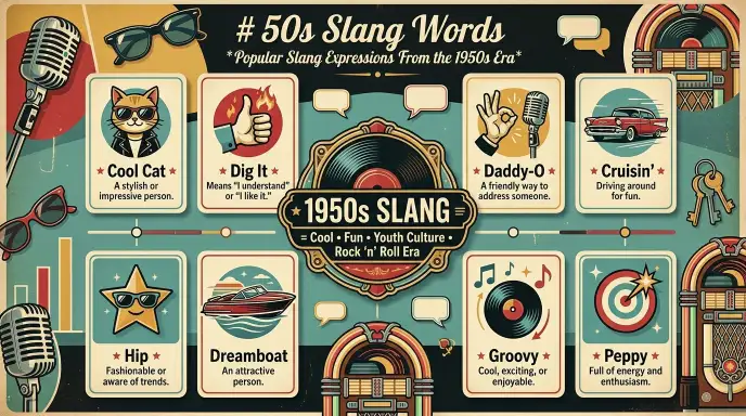 50s Slang Words