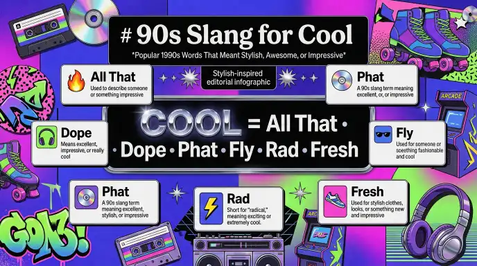 90s Slang for Cool