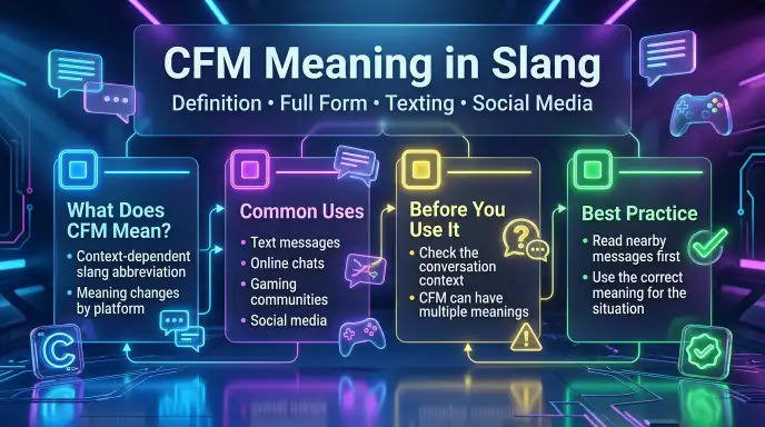 CFM Meaning Slang