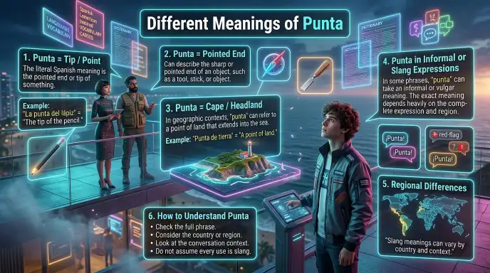 Different Meanings of Punta