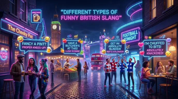 Different Types of Funny British Slang
