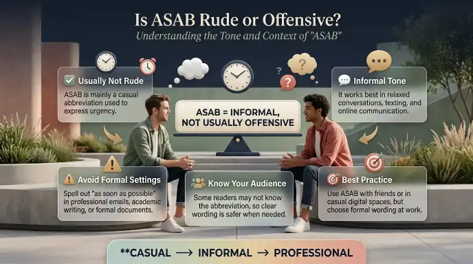 Is ASAB Rude or Offensive?