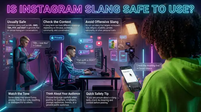 Is Instagram Slang Safe to Use?