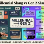 Millennial Slang vs Gen Z Slang
