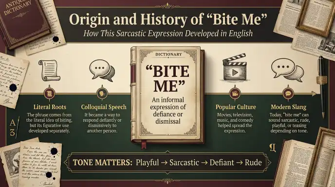Origin and History of “Bite Me”