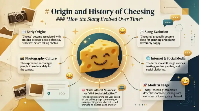 Origin and History of Cheesing
