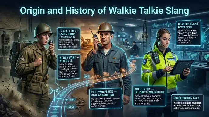 Origin and History of Walkie Talkie Slang