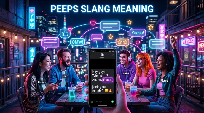 Peeps Slang Meaning
