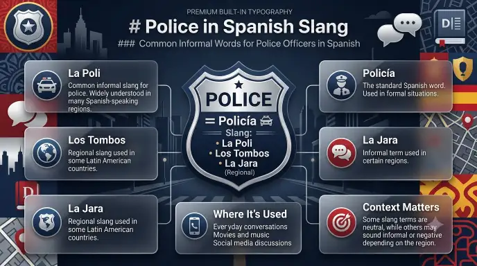 Police in Spanish Slang