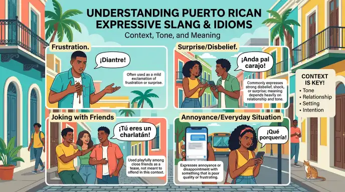 Puerto Rican Slang Curse Words