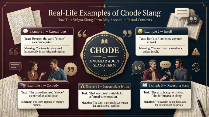 Real-Life Examples of Chode Slang