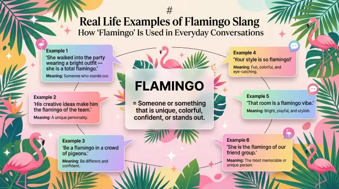 Real Life Examples of Flamingo Slang
