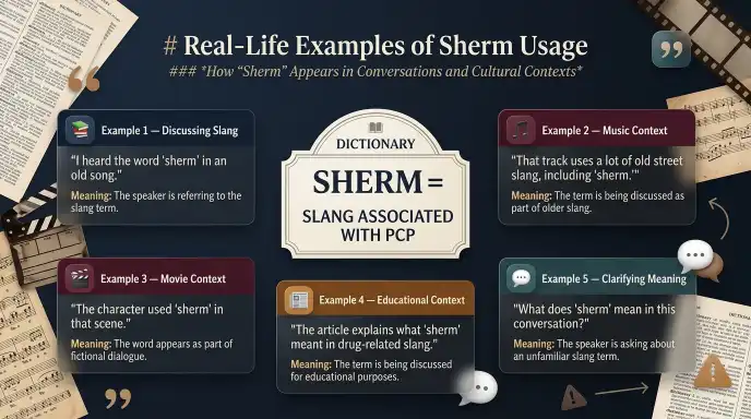 Real-Life Examples of Sherm Usage