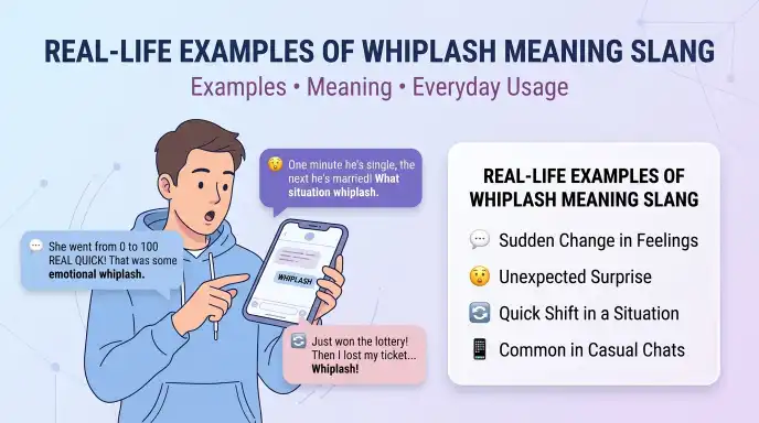 Real-Life Examples of Whiplash Meaning Slang