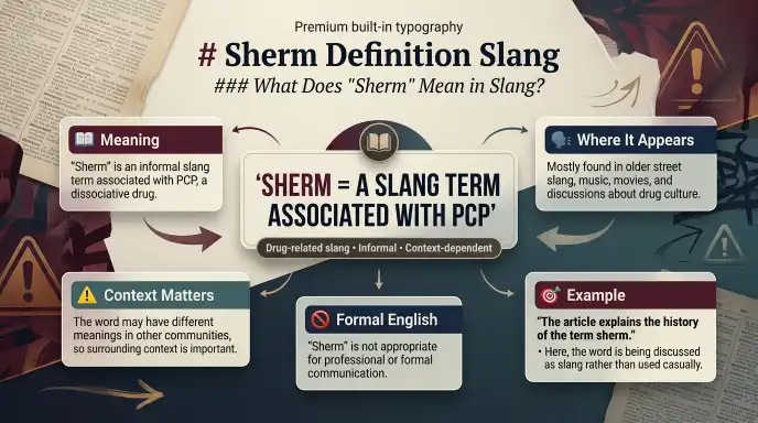Sherm Definition Slang