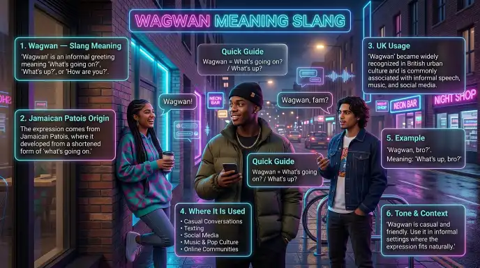 Wagwan Meaning Slang