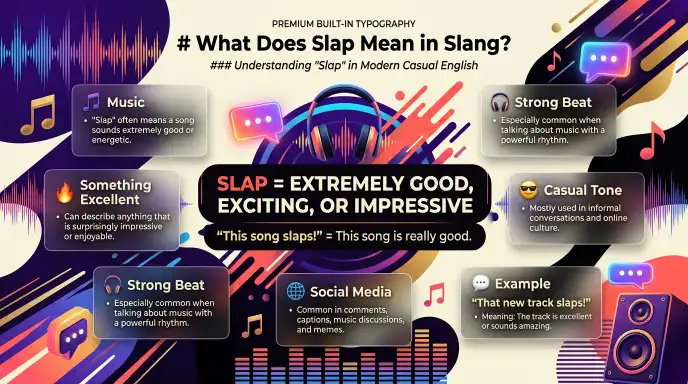 What Does Slap Mean in Slang?