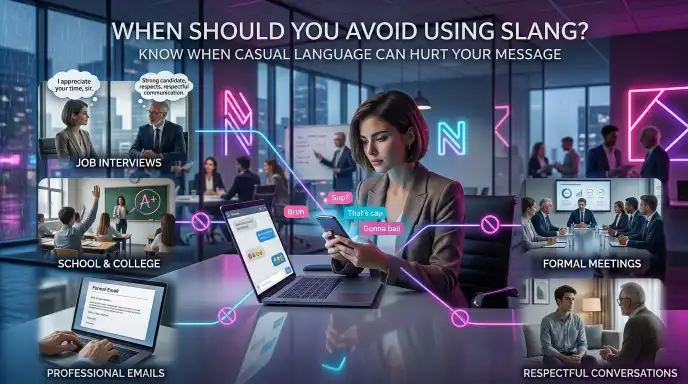 When Should You Avoid Using Slang?